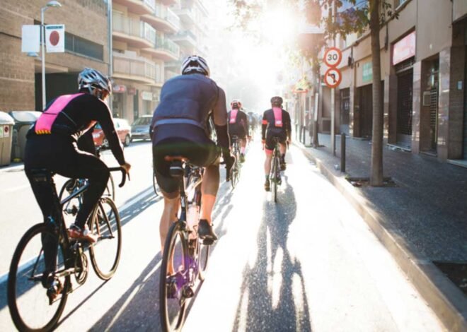 Cycling Competition Held In Spain